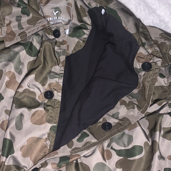 American eagle camouflage jacket / windbreaker - Picture 6 of 6